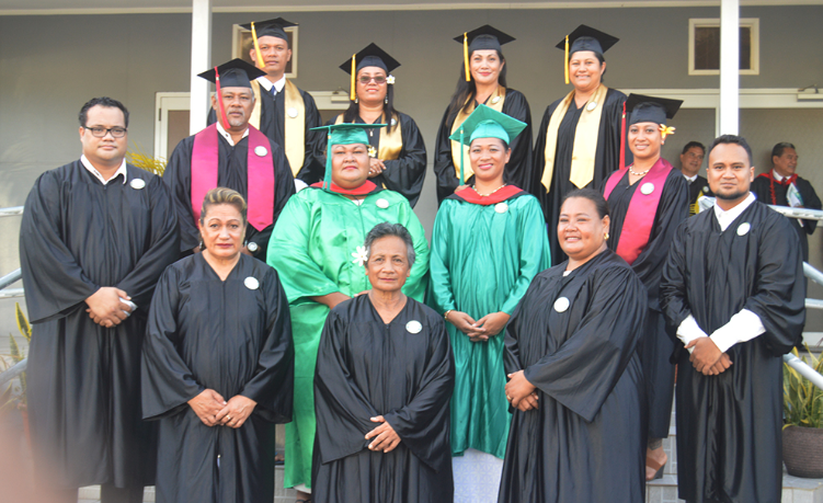 Inspiring Graduates at Apia Harvest Centre Bible College