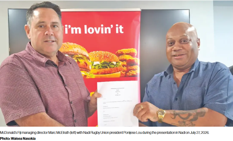 McDonald's Fiji Steps Up as Nadi Rugby Union's Naming Sponsor