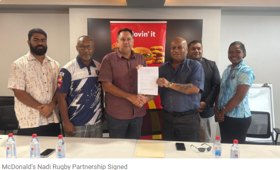 Nadi Rugby Secures Major McDonald's Sponsorship for 2026 Season