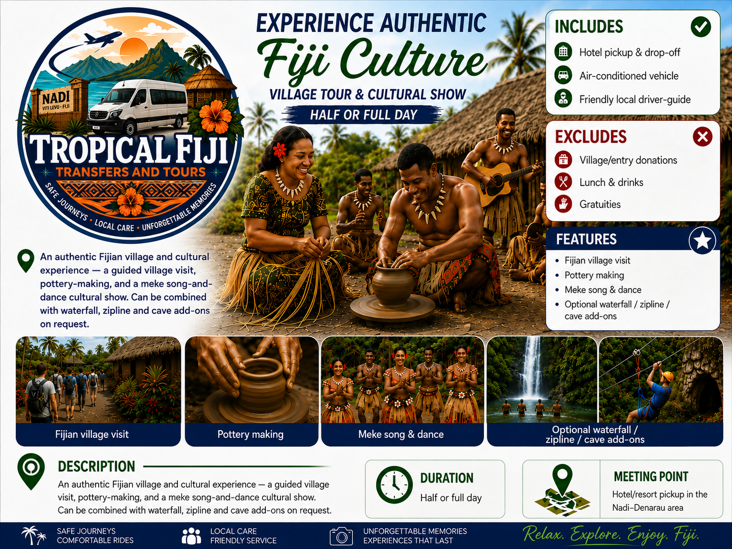 Fijian Village & Cultural Tour
