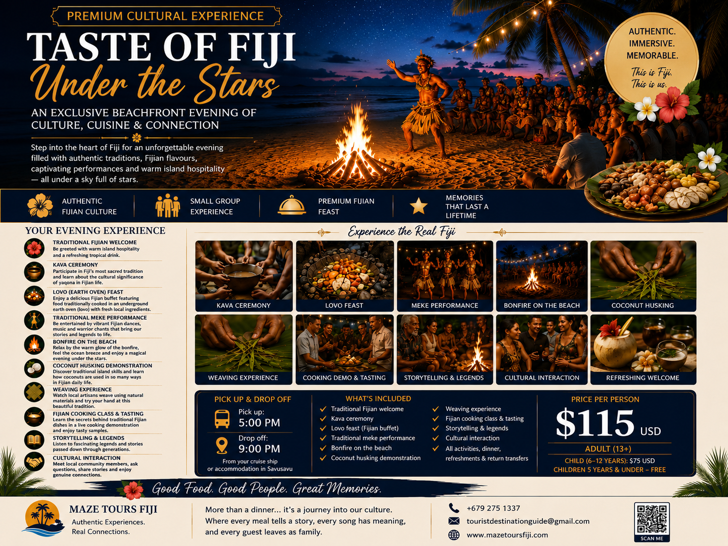 Taste of Fiji — Under the Stars
