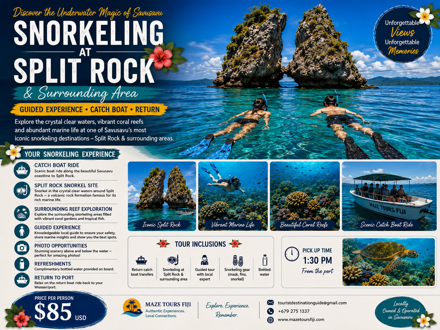 Snorkeling at Split Rock & Surrounding Area